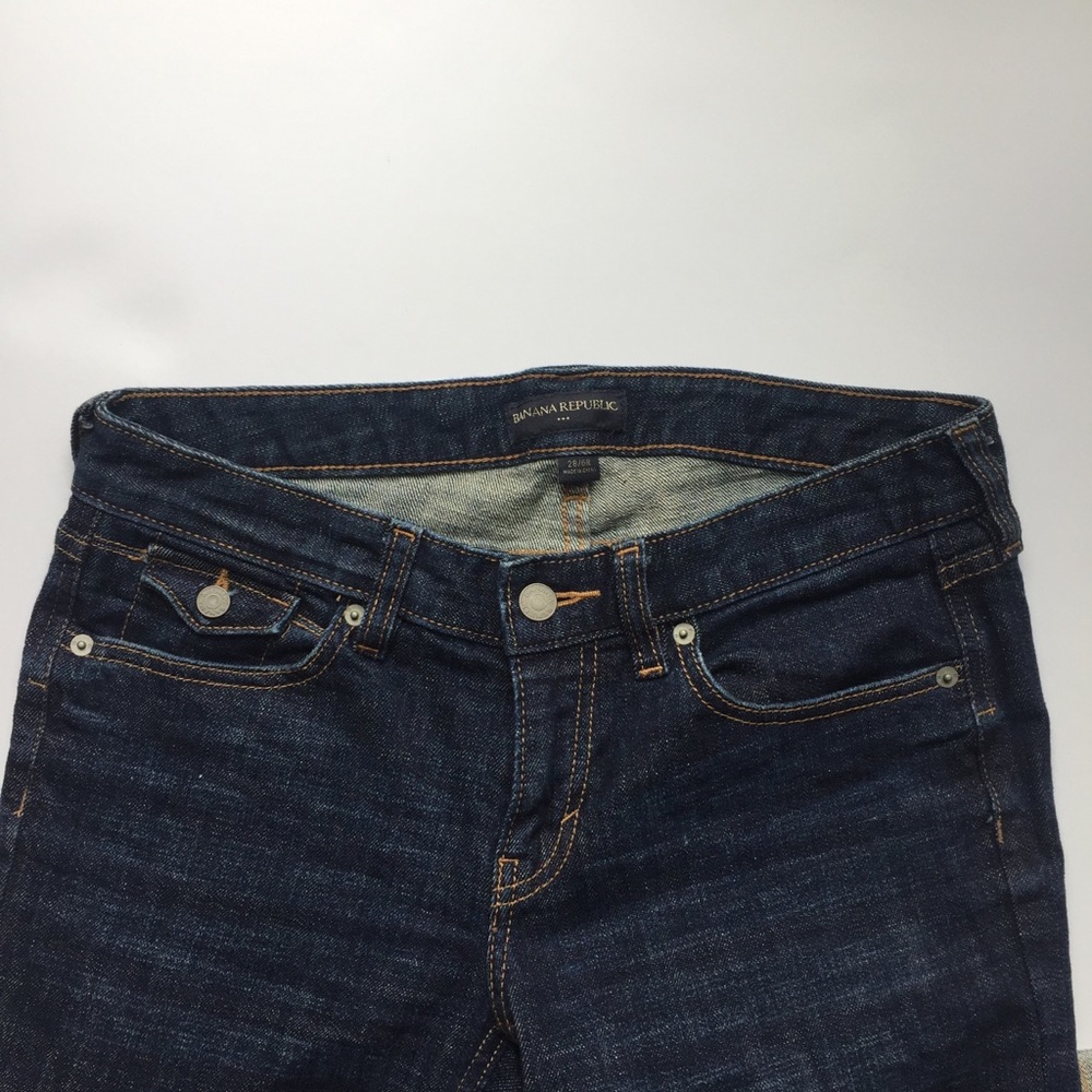 Banana Republic Ladies Dark Blue Denim Jeans